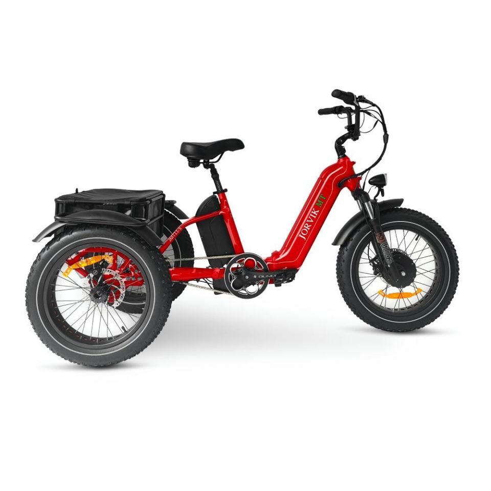 Trike de montagne électrique pliant à double batteries Jorvik JMT11 (500w)