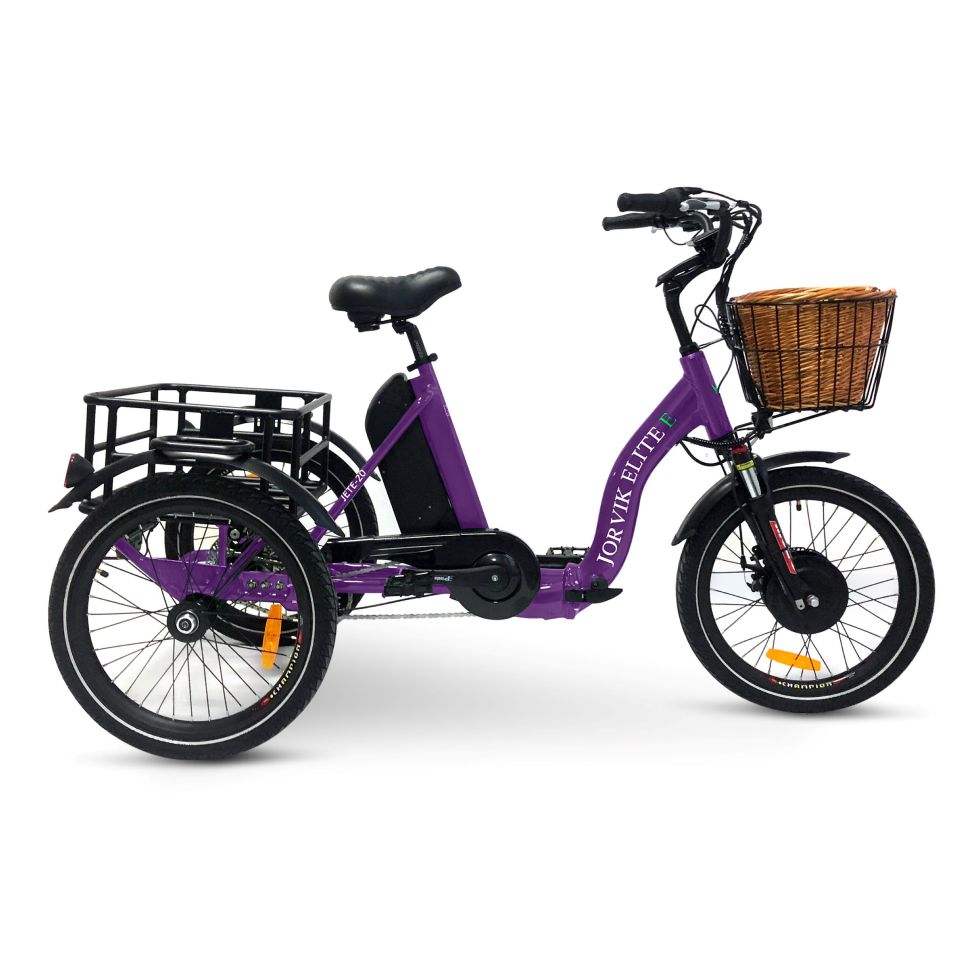 Jorvik Elite Low Step Through Electric Folding Tricycle JET-E